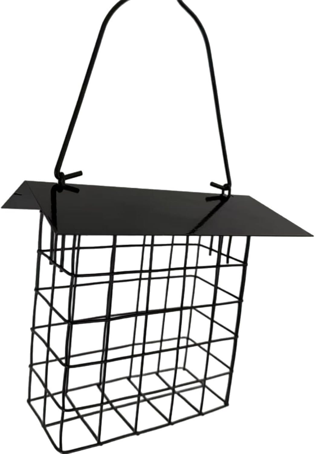 Hanging Seed Feeder, Squirrel Resistant Bird Feeder, Metal Build with Easy Filling, Large Capacity Outdoor Feeders for Finches Hummingbirds Chickadees, Backyard Decor with Practical Design