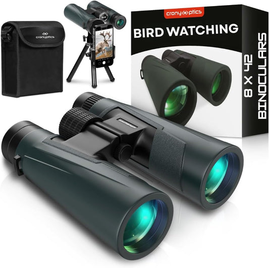 Binoculars for Bird Watching - High Powered Binocular for Adults - Birding Binoculars for Hunting 8x42
