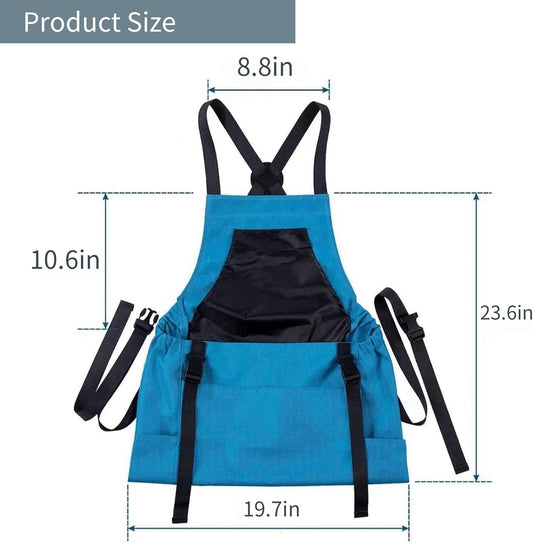 Gardening Apron for Women, Garden Aprons with Pockets, Harvest Apron f