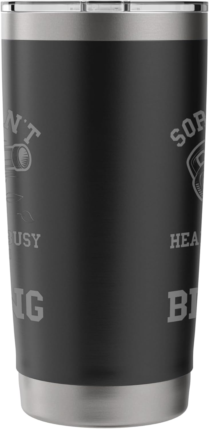 Leaf Blower For Dads Funny Lawn Care Yard Sorry Can't Hear Stainless Steel Insulated Tumbler