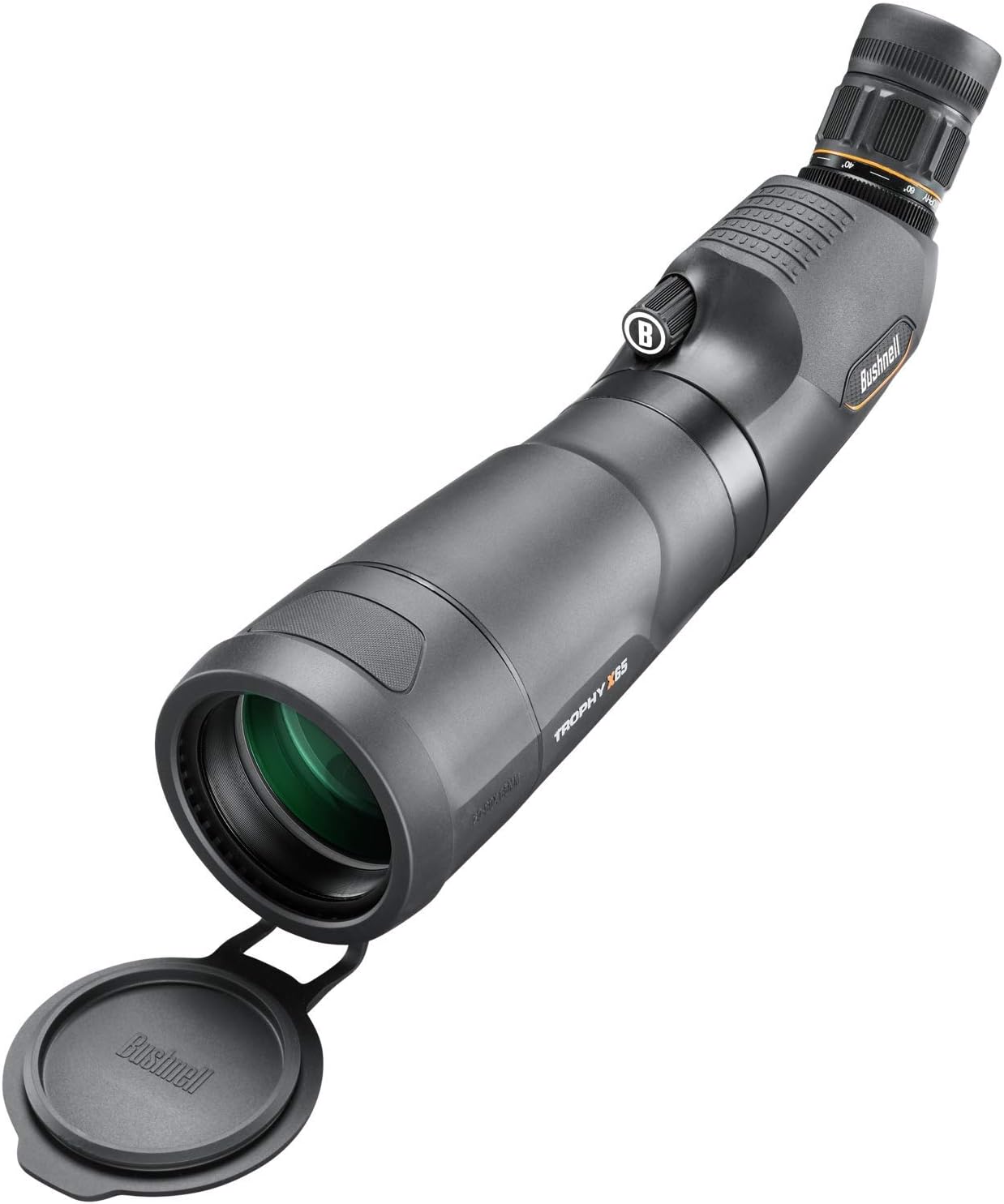 Bushnell Trophy Xtreme Spotting Scope 20-60x65 – 45 Degree Angled Scop