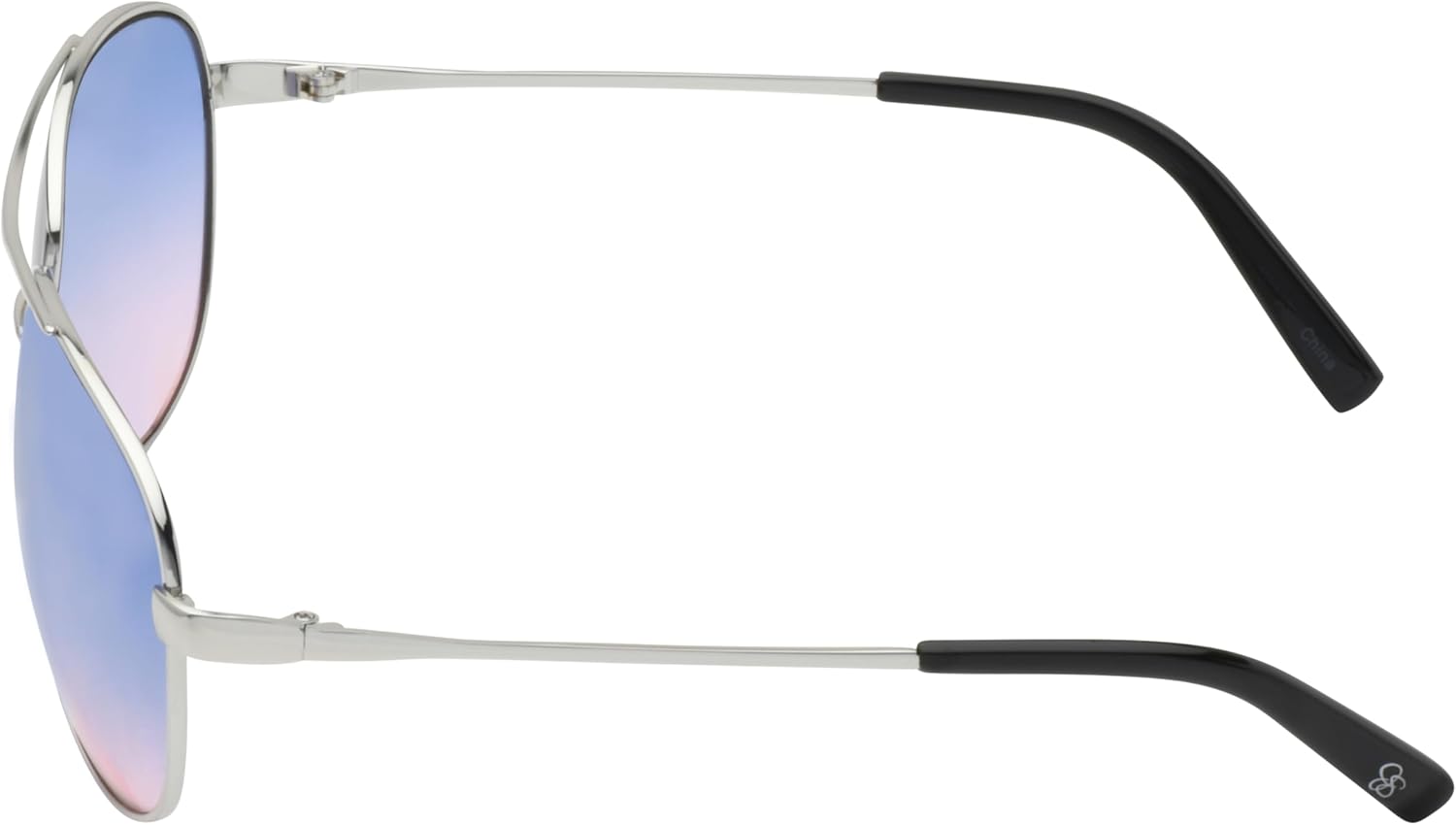Jessica Simpson Women's J106 Iconic Metal Aviator Pilot Sunglasses wit