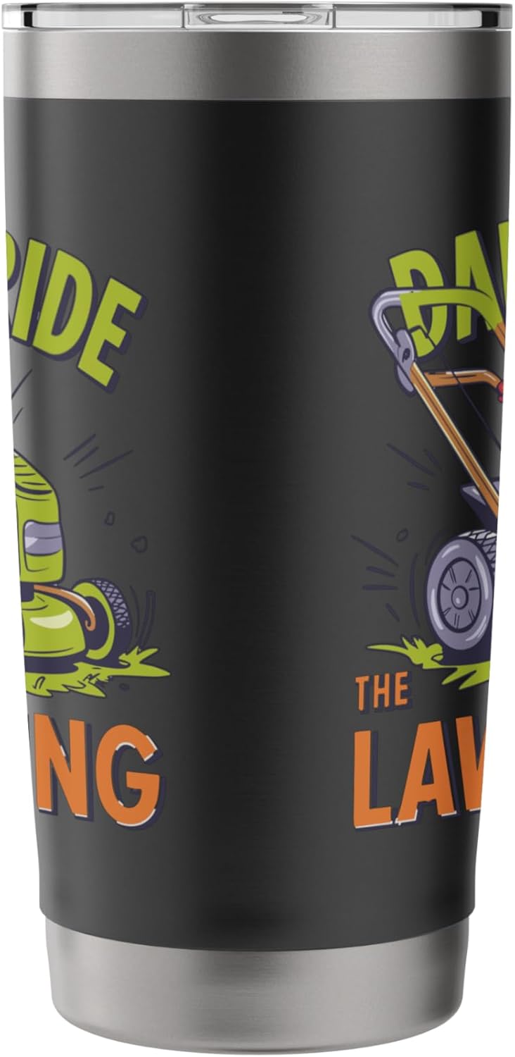 Dad's Pride The Lawn King Mower Stainless Steel Insulated Tumbler