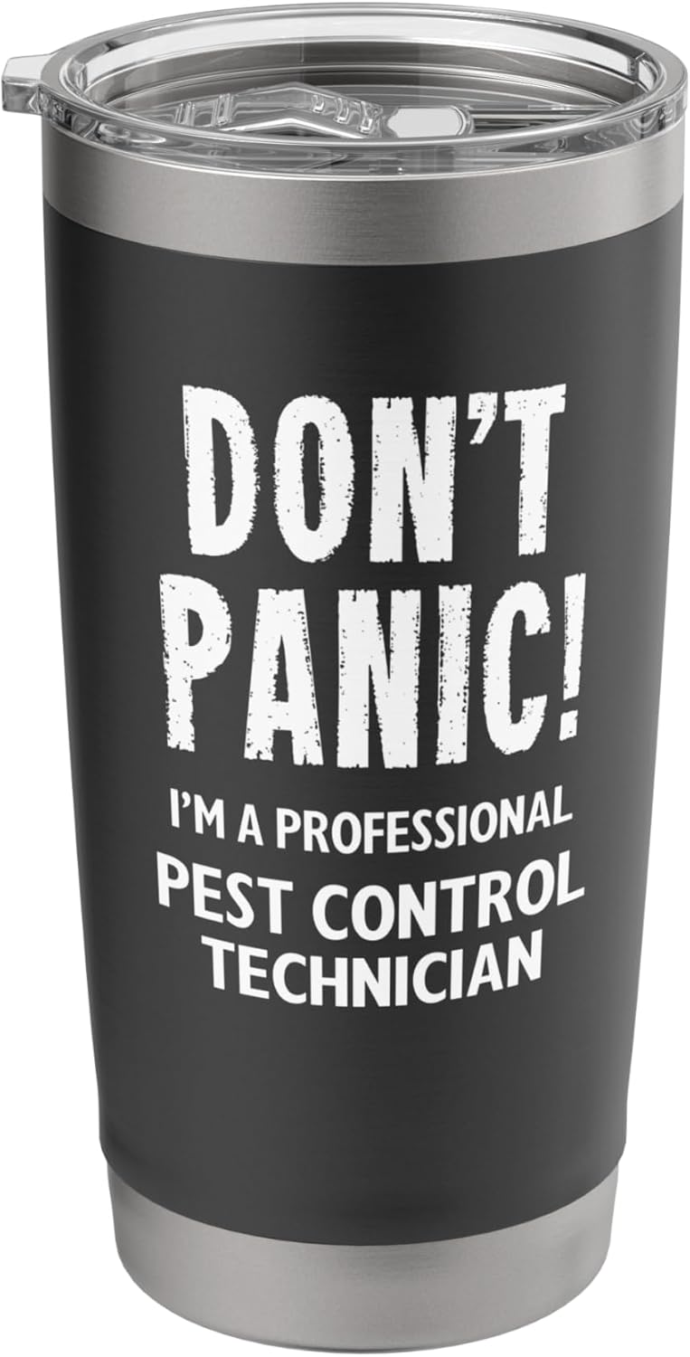 Pest Control Technician Stainless Steel Insulated Tumbler