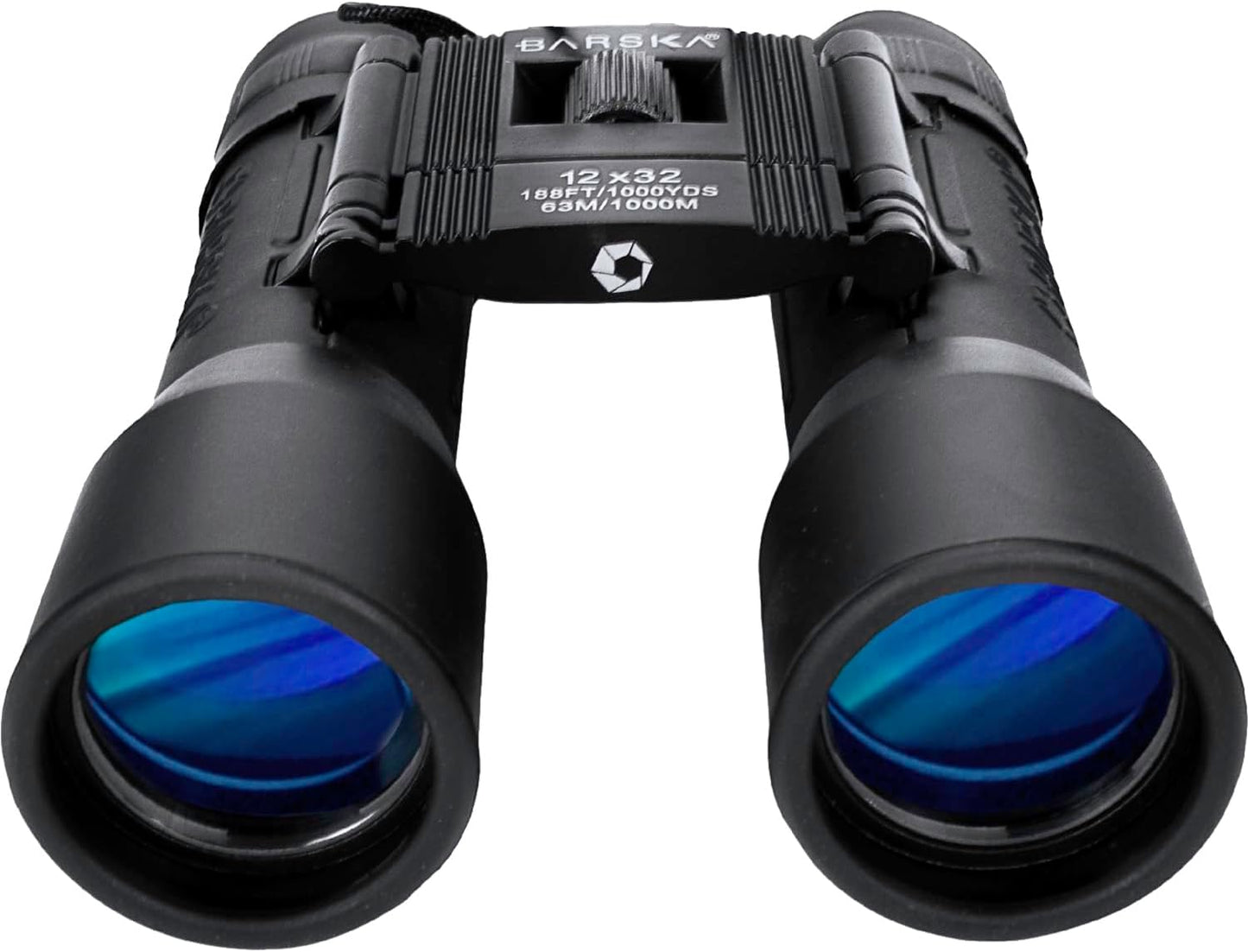 Barska Lucid View Compact Binoculars – Fully Coated Roof Prism, Center Focus, Lightweight Outdoor Binoculars for Bird Watching, Hiking, and Travel