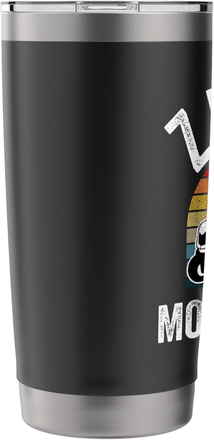 Zu fu Mows Best Funny Gardener Lawn Care Father's Day Stainless Steel Insulated Tumbler