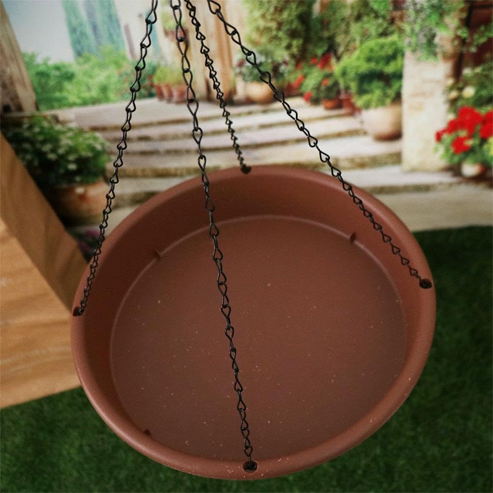 Hanging Bird Feeding Dish Feeder Tray, Outdoor Garden Decoration for Wild Backyard Attracting Birds, Bird Tray Platform Feeder
