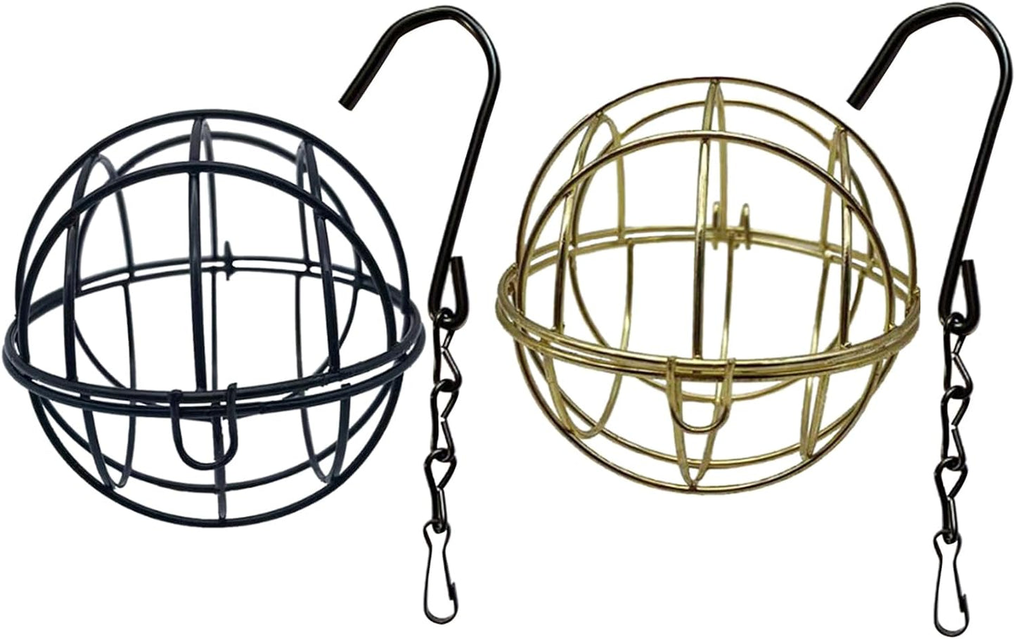 Iron Bird Feeder for Outdoor Hanging Large Capacity Wild Bird Feeder S