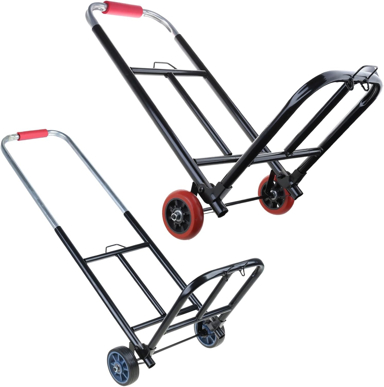 Functional Folding Hand Truck Portable Folding Trolley For Easy Maneuv