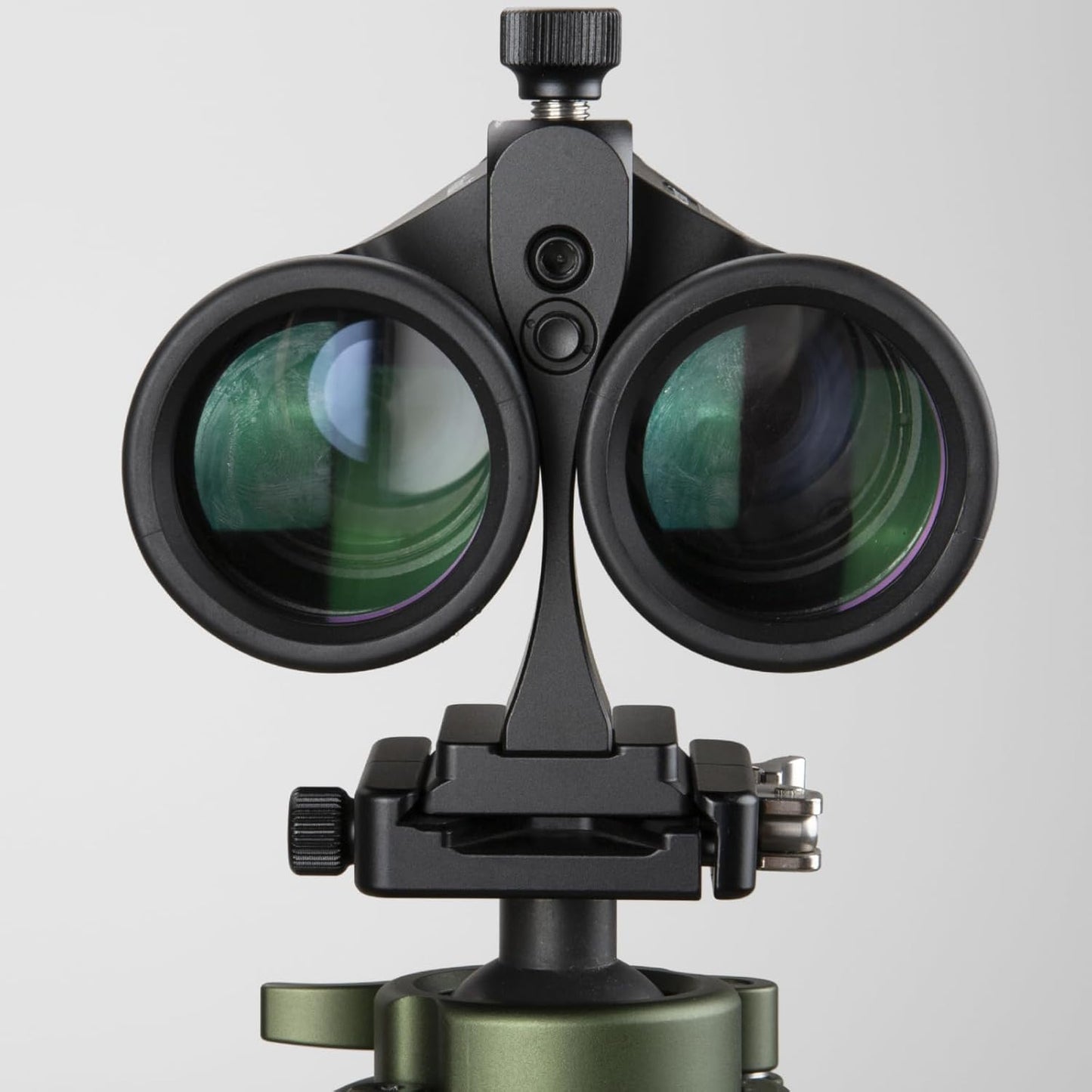 Binocular Tripod Adapter | Quick Release, 1/4"-20 Thread & Arca-Dovetail, CNC Aluminum, Anti-Drop, Fits Most Binoculars