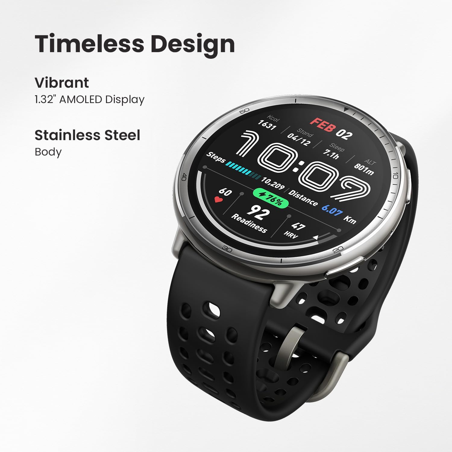 Amazfit Active 2 Sport Smart Watch Fitness Tracker for Android and iPh
