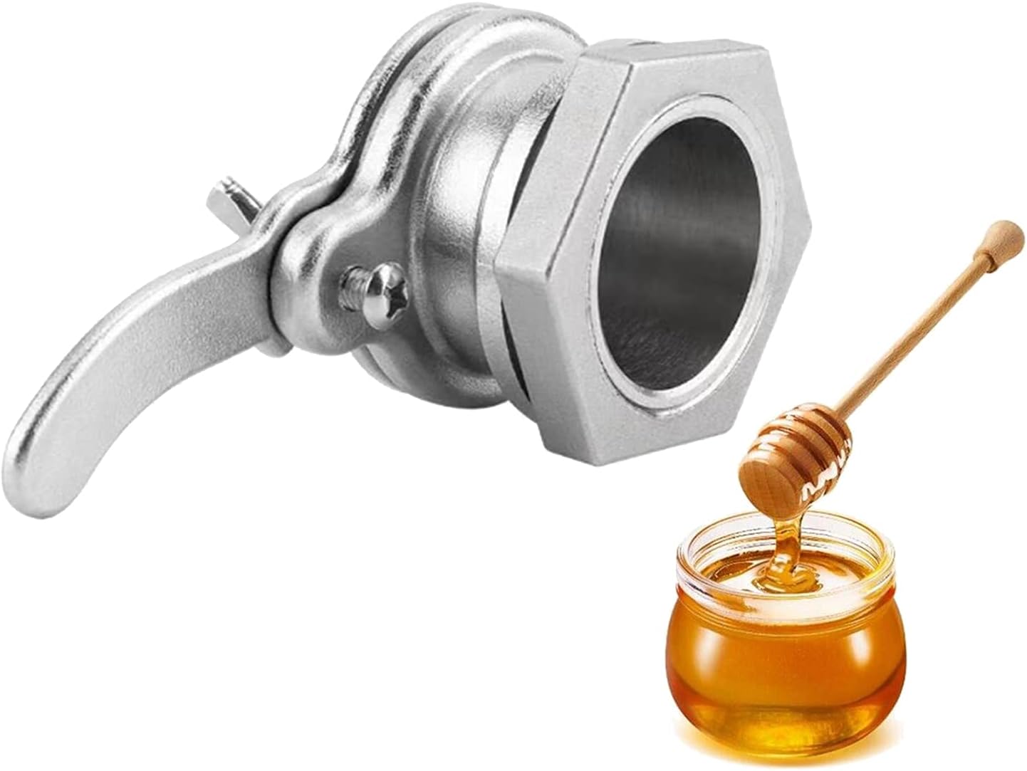 Food Grade Honey Gate Valve Honey Extractor Honey Tap Tool Garden Tool