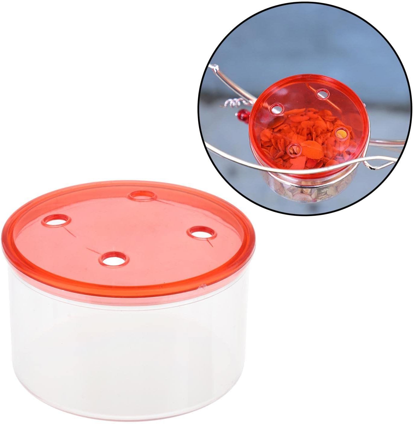 Attract Hummingbirds with Plastic Hummingbird Feeder Box - Durable and Easy to Clean, Perfect for Garden and Patio