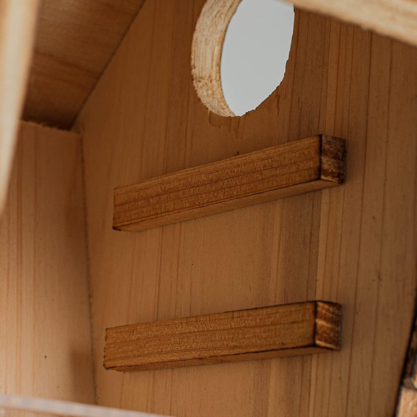 Bird House Bird Houses for Outside with Pole Wooden Bird House for Fin