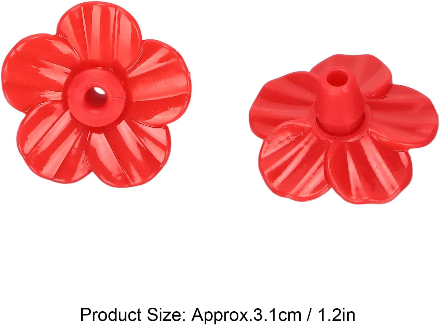 Watris Veiyi 30 Sets Hummingbird Feeder Replacement Flowers Parts, Bir