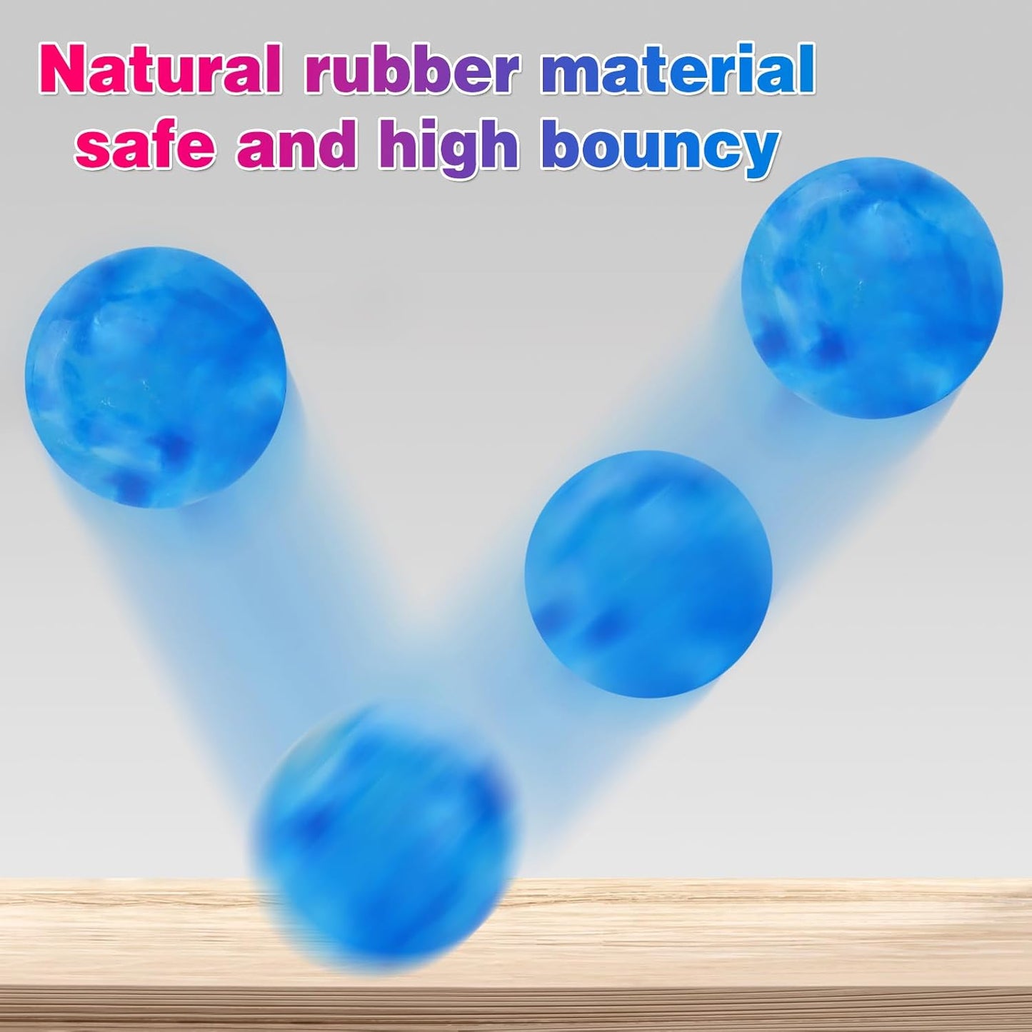 24pcs Bouncy Balls for Kids Treasure Box Toys for Classroom Party Favors for Toddlers Kids 3-5 4-8 8-12 Birthday Christmas Goodie Bag Stuffers Gifts