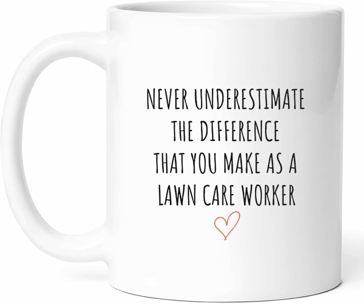 Lawn Care Worker Appreciation Mug - Specialist Coffee Cup - Homeowner Funny Gift From Neighbors - Yard Maintenance Tea Mugs - Cups - 11 Oz Ceramic Gifts For Gardening Lovers, Birthday, Him, Her