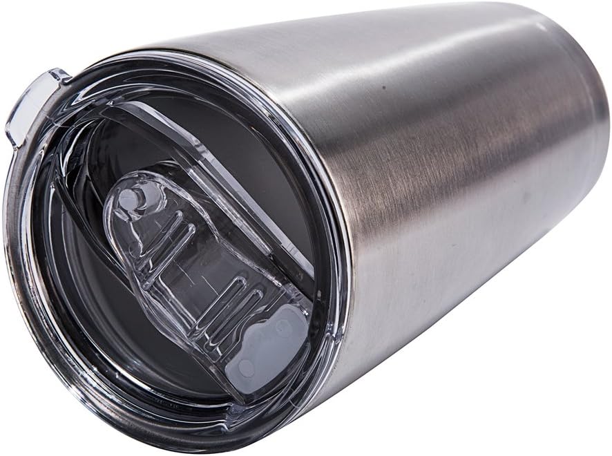 Spill Splash Proof Lid For Yeti & Ozark Trail Tumbler (20oz 2-Pack)