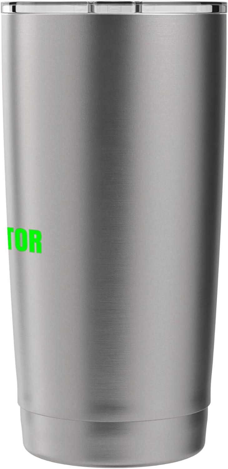 Exterminator Pest Control Technician Cool Biohazard Symbol Stainless Steel Insulated Tumbler