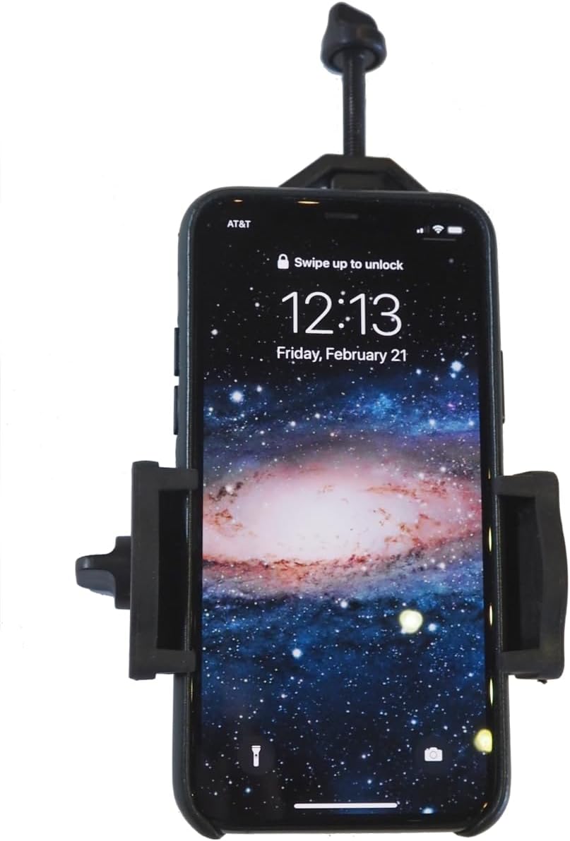 Oberwerk Universal Smartphone DigiScoping Adapter - Binocular, Telescope, Spotting Scope, & Monocular Phone Mount | Capture Photos & Video Through Your Optics | Attaches to Most Eyepieces & Phones