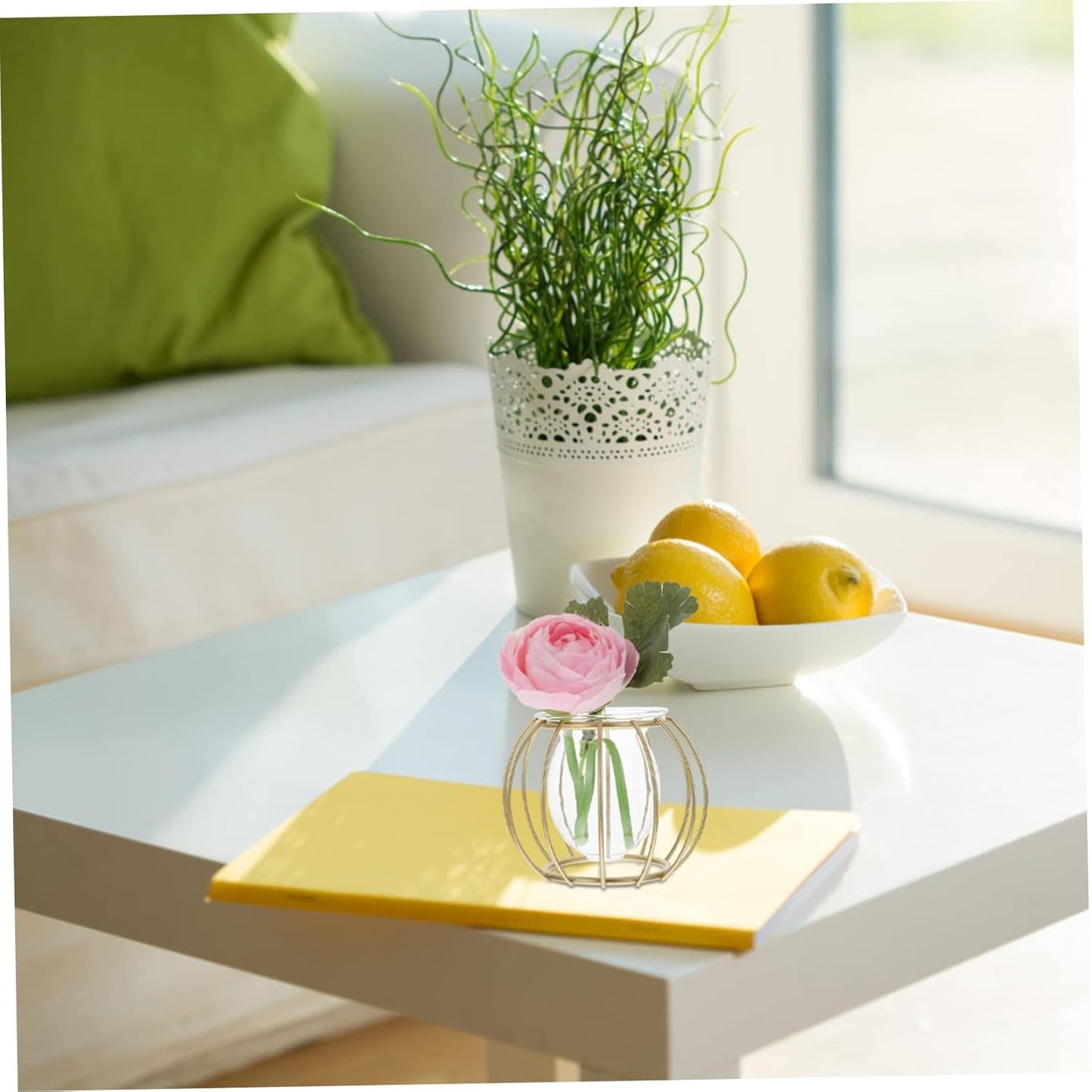 PRETYZOOM 3pcs Indoor Hydroponic Planter Geometric Test Tube Vase Bulk
