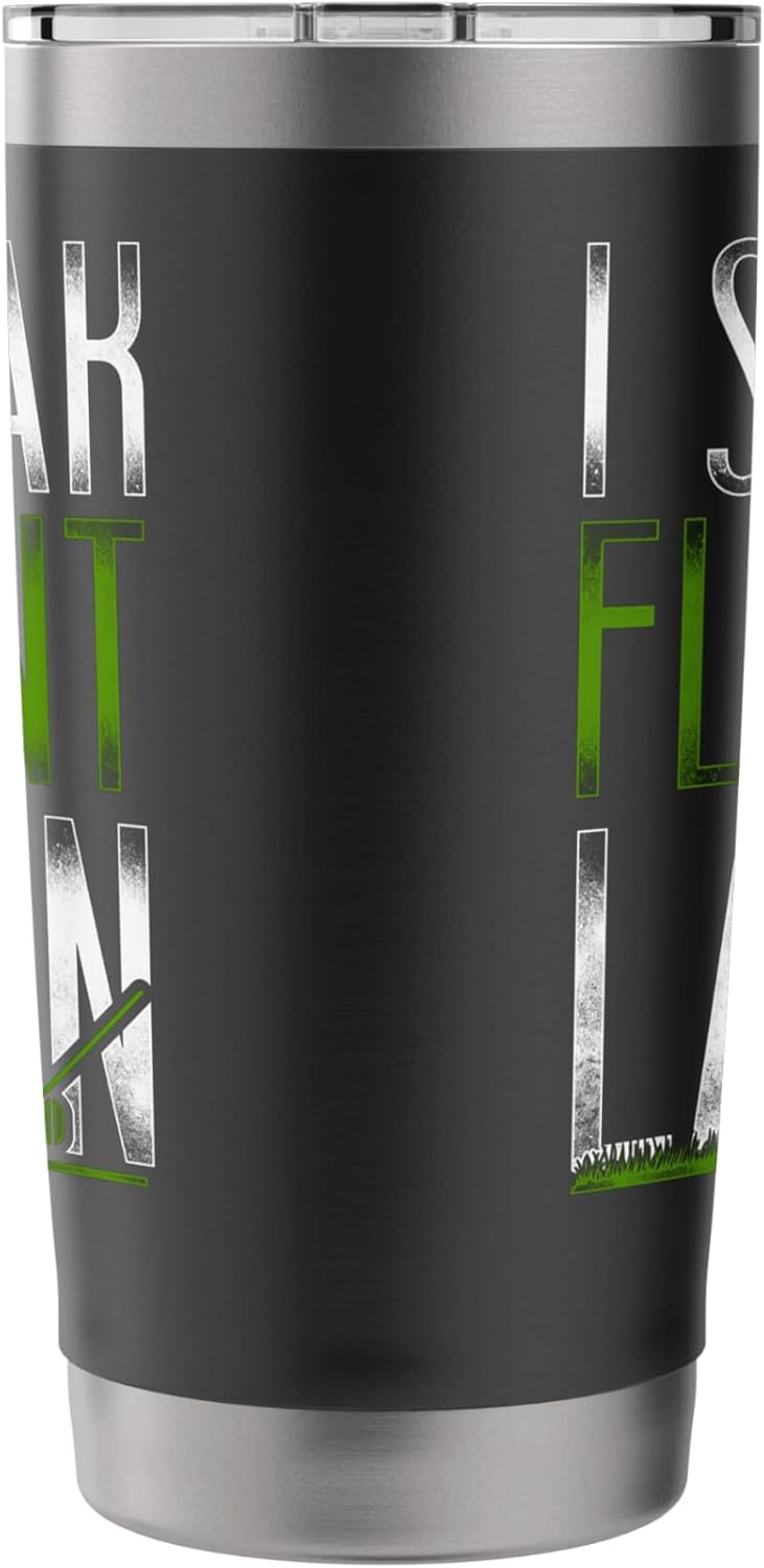 Lawn Mower Mowing Dad Father Landscaper Vintage I Speak Stainless Steel Insulated Tumbler