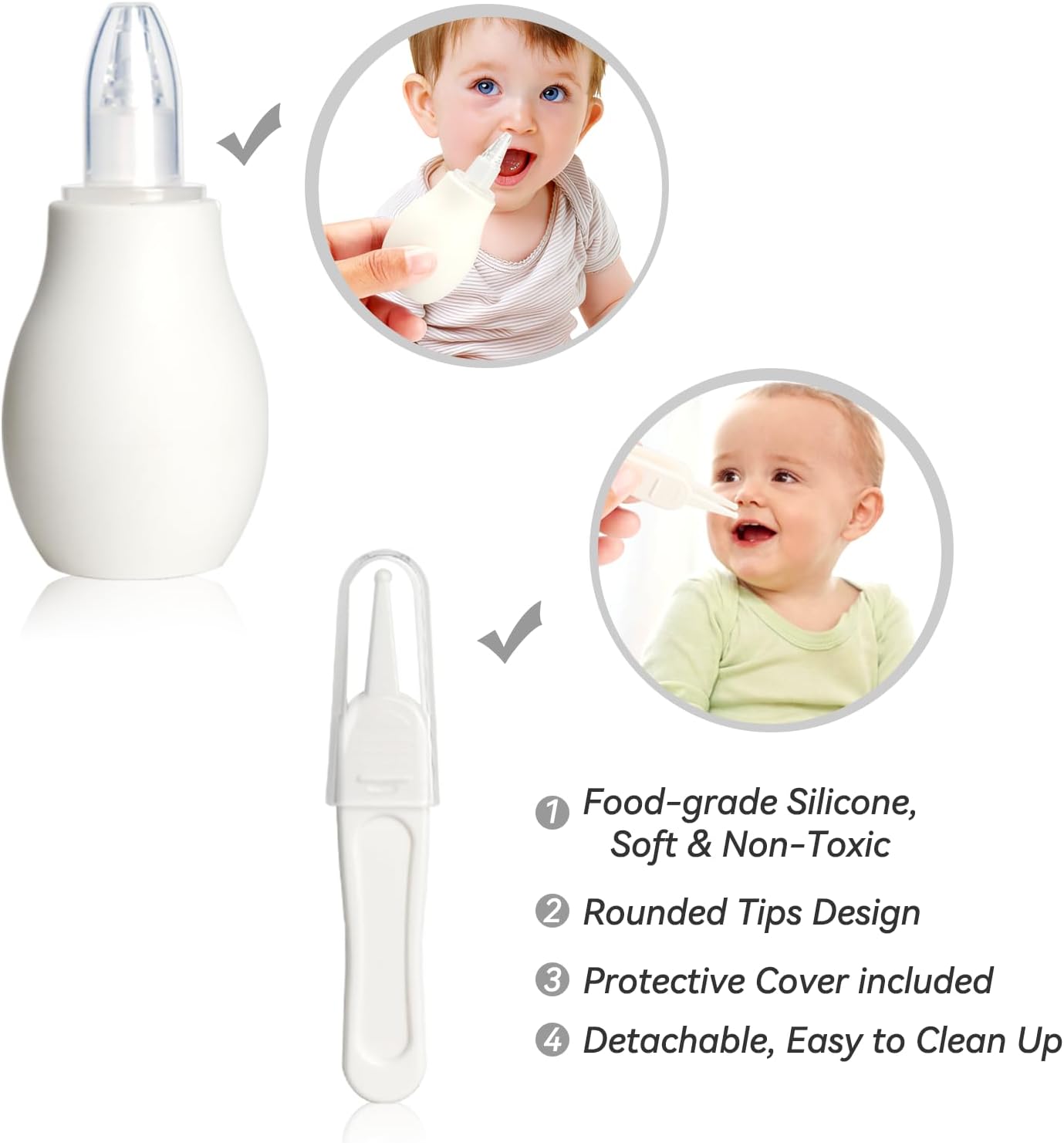 Baby Grooming Kit, Infant Safety Care Set with Hair Brush Comb Nail Cl