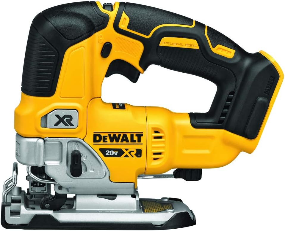 DEWALT 20V MAX XR Jig Saw, 3,200 Blade Speed, Cordless, Brushless Moto