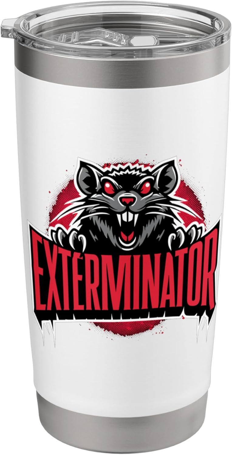 Exterminator Pest Control Bed Bug Killer Pest Exterminator Stainless Steel Insulated Tumbler