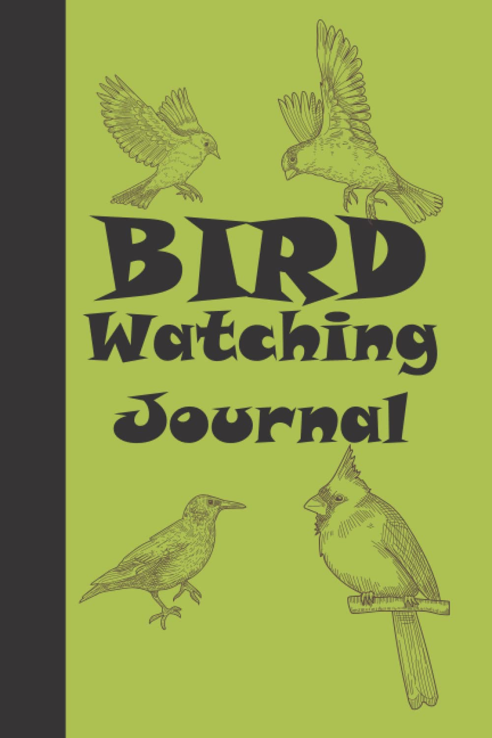 Bird Watching Journal: Bird Sighting Journal - 120 Pages - 6" x 9" Size - Perfect gift for bird lovers