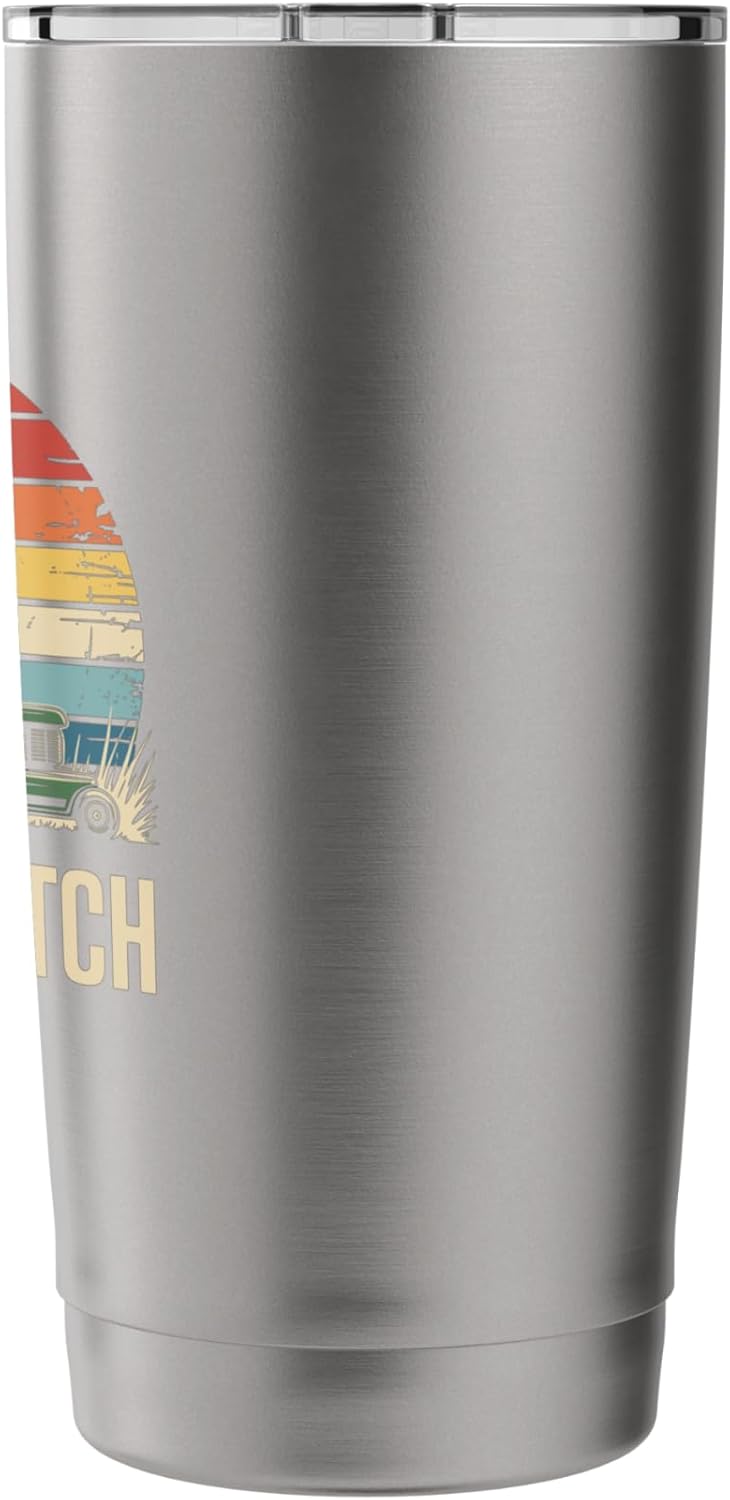 Funny Lawn Mower Art For Men Women Lawn Mowing Landscaper Stainless Steel Insulated Tumbler