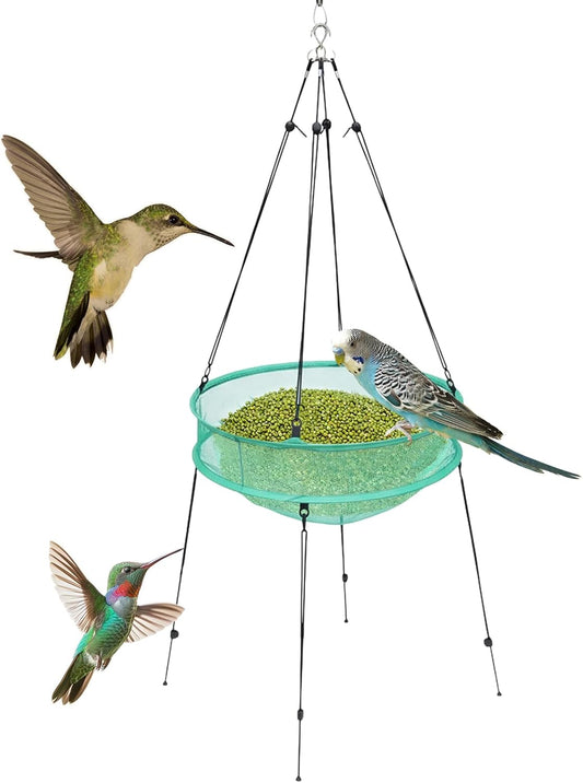 Foldable Garden Tray - Strong Feeding Station, Bird Feeder with Foldable Tray, Garden Trays for Lawn Use, Gardensaccessories for Enthusiasts and Homeowners Accessories
