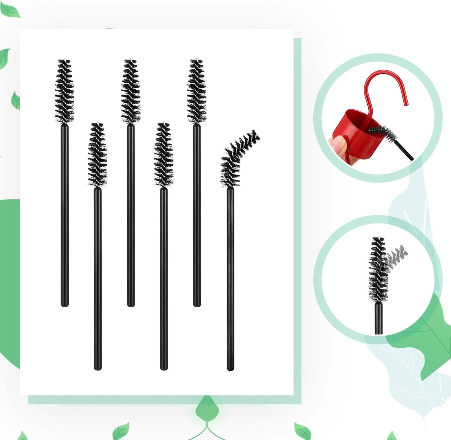 10 Pack Ant Moat for Hummingbird Feeders and Oriole Feeders Accessory Hooks with 10 Hummingbird Feeder Brushes