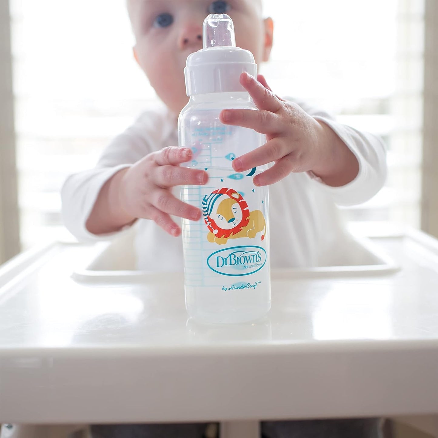 Dr. Brown’s Milestones Options+ Sippy Spouts, 2-Pack Narrow, Soft 100% Silicone Baby Bottle Sippy Spout, 6m+