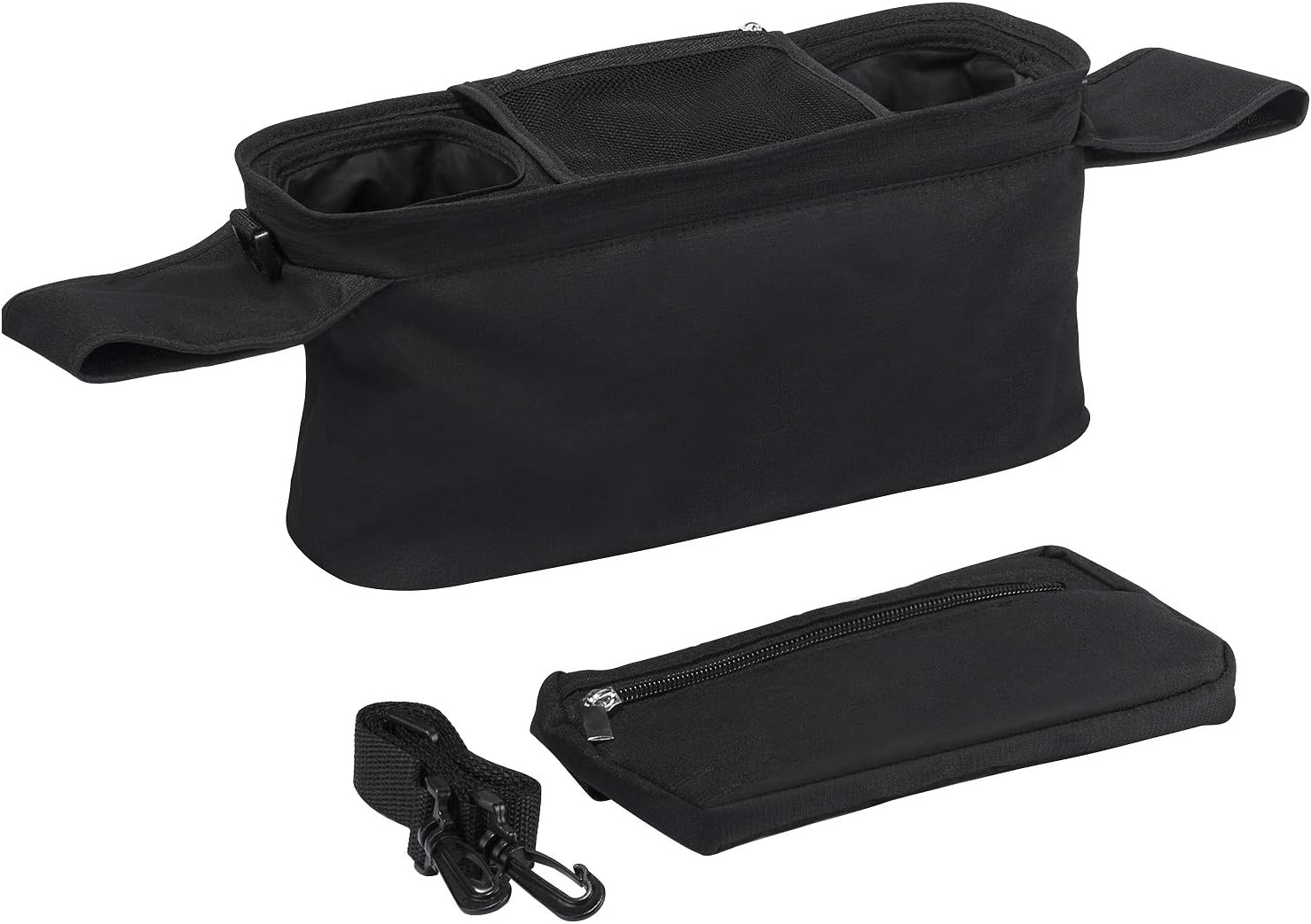 Momcozy Universal Stroller Organizer with Insulated Cup Holder Detacha