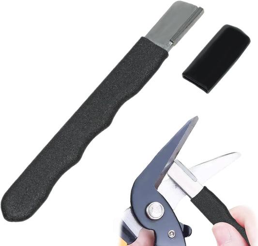 2 Pack Pocket Blade Sharpener, tungsten steel alloy Garden Tool Sharpe