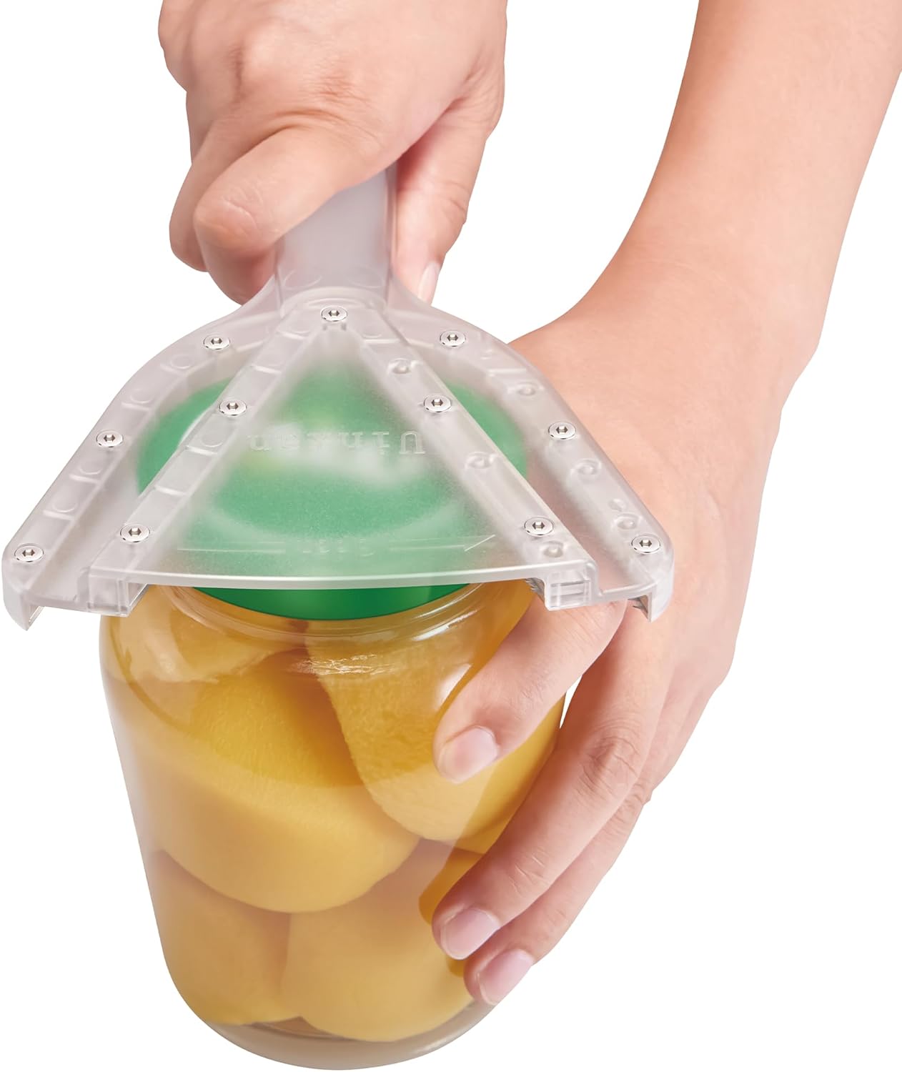 Jar Opener for Weak Hand & Seniors with Arthritis,Easy Twist Off Bottle Caps,Patent | Unique Kitchen Gadgets,Handheld Lid Top Open for Elderly/Women/Men (Blue)