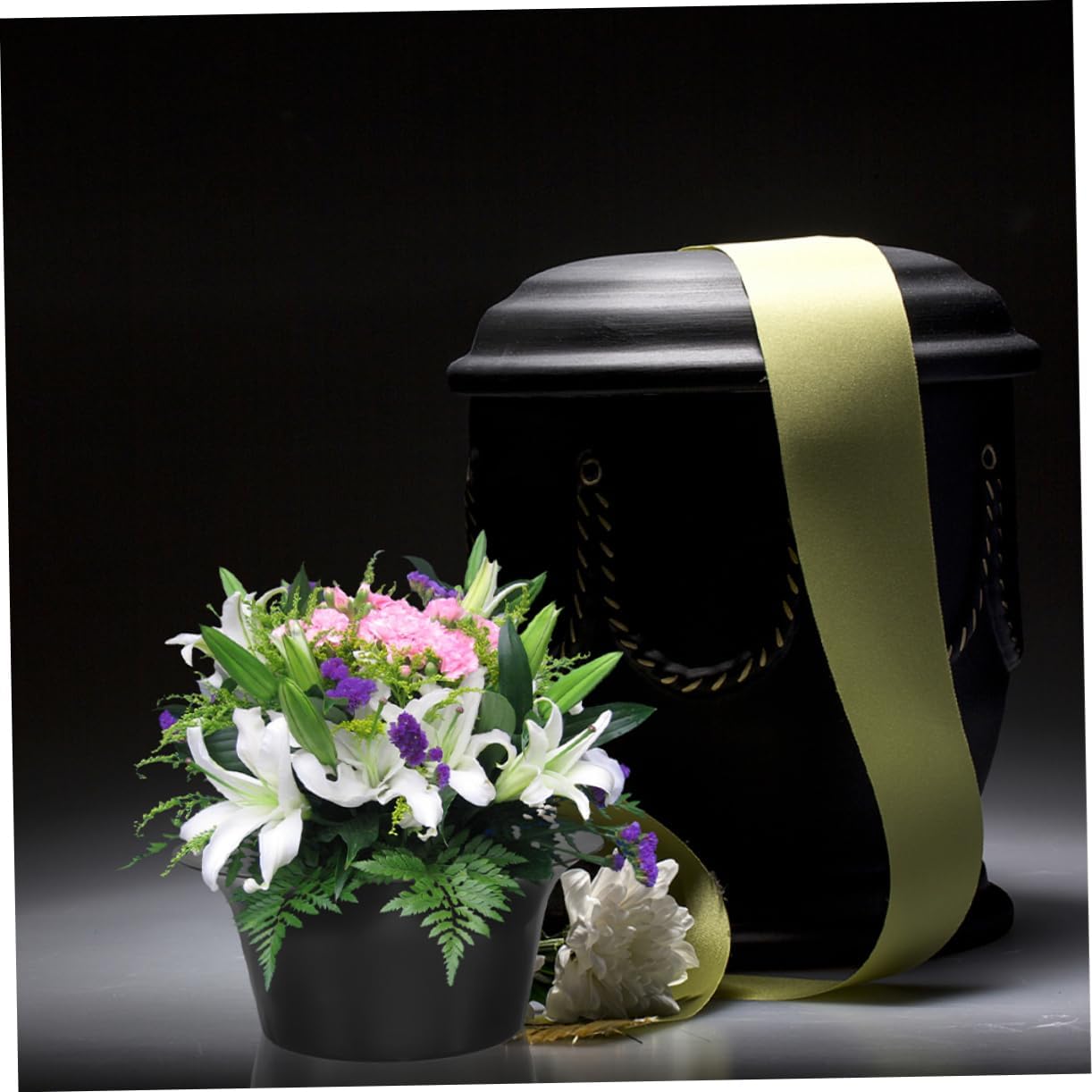 Milisten 10pcs Memorial Flower Pot for Tomb Durable Floral Holder for 