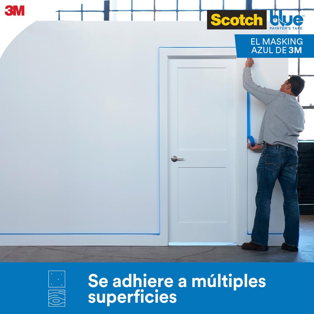 ScotchBlue Original Multi-Surface Painters Tape, 2 Inch Wide (1.88 In.