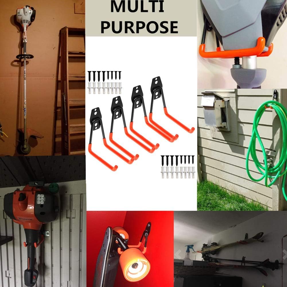 Storage Double Hooks Garage Space Saver Organizer Utility Hanger,Rack 