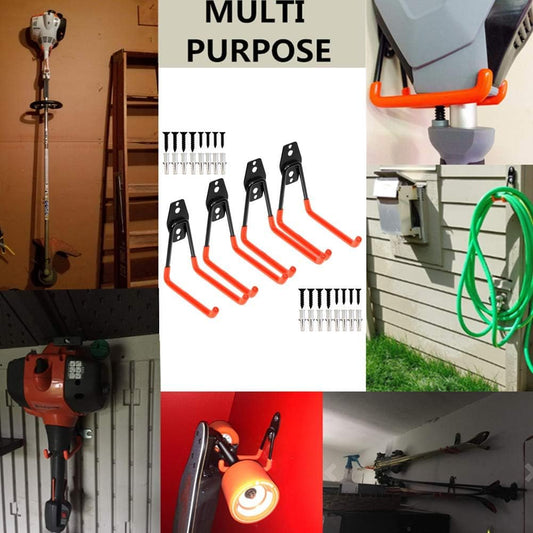Storage Double Hooks Garage Space Saver Organizer Utility Hanger,Rack 