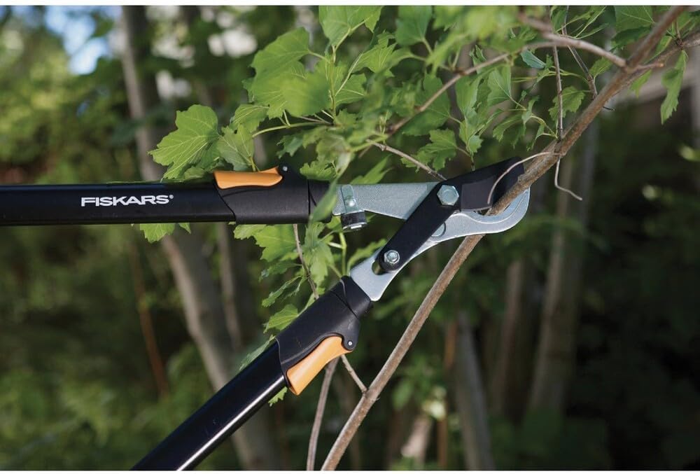 Fiskars - 91686935J 25 Inch Extendable Power-Lever Lopper, Blue