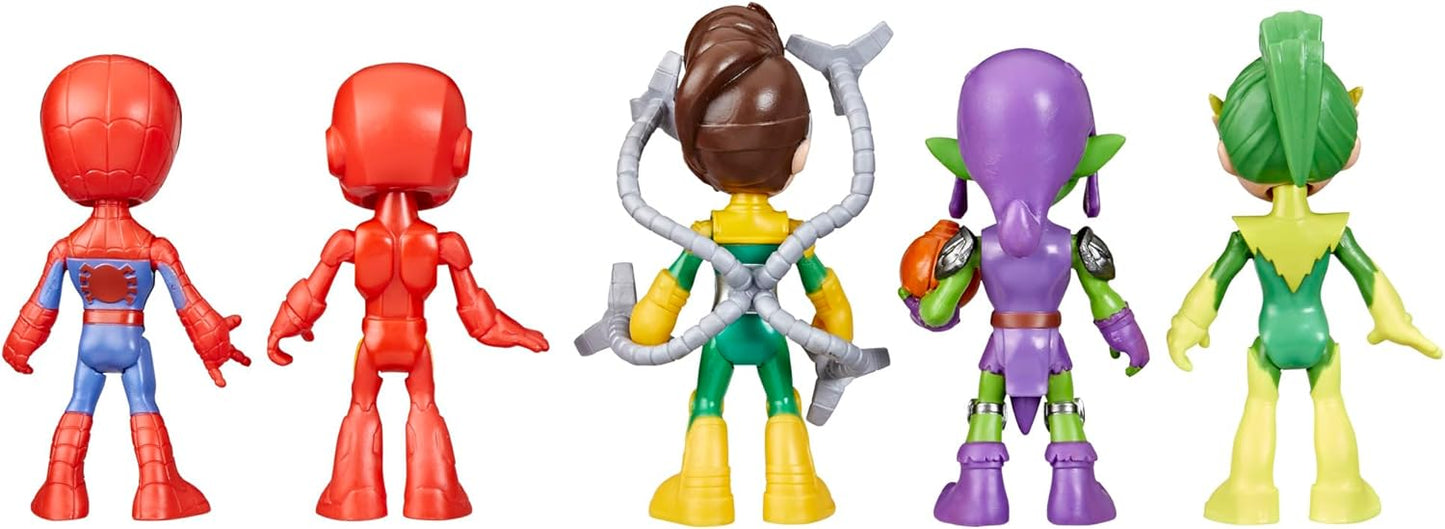 Spidey and his Amazing Friends Hasbro Marvel, Friends & Foes Pack, 5 A