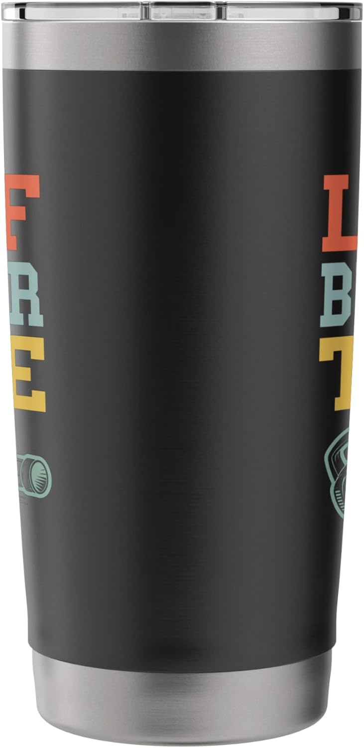 Leaf Blower Time Fall Leaves Men Funny Lawn Care Yard Stainless Steel Insulated Tumbler
