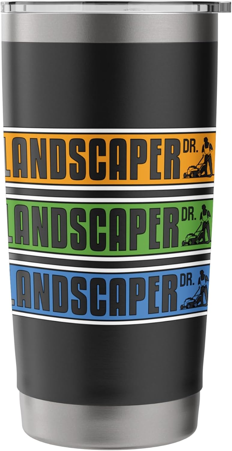 Landscaper DR Landscaping Lawn Care Gardening Landscaper Stainless Steel Insulated Tumbler