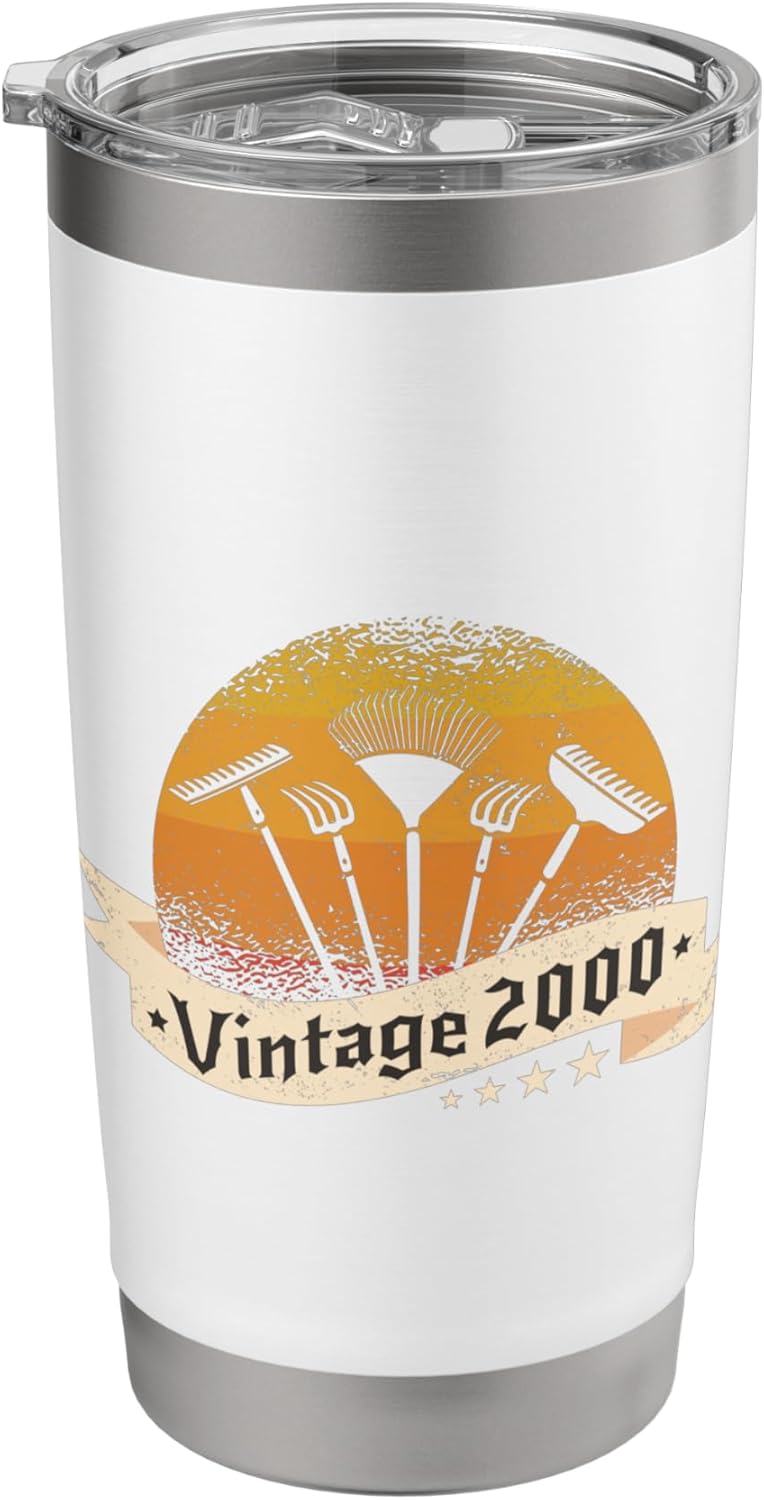 Garden Vintage born 2000 Birthday Gardening-tools Gardener Stainless S