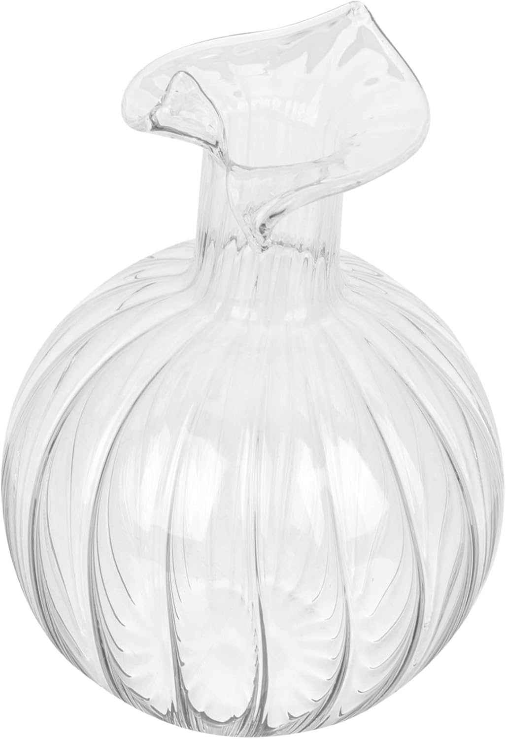 PRETYZOOM Large Glass Vase for Centerpieces Decorative Flower Pot Vase Fillers for Home Glass Planter