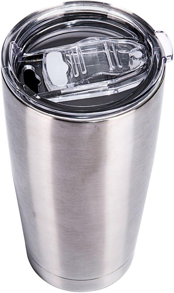 Spill Splash Proof Lid For Yeti & Ozark Trail Tumbler (20oz 2-Pack)