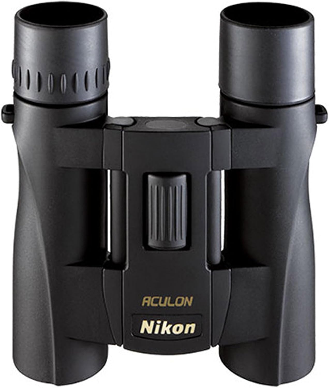 Nikon ACULON A30 10x25 Compact Binoculars - Lightweight Dual-Hinge Design, Multilayer-Coated Lenses, Smooth Central Focus, Ergonomic Grip for Hunting, Hiking, and Outdoor Adventures