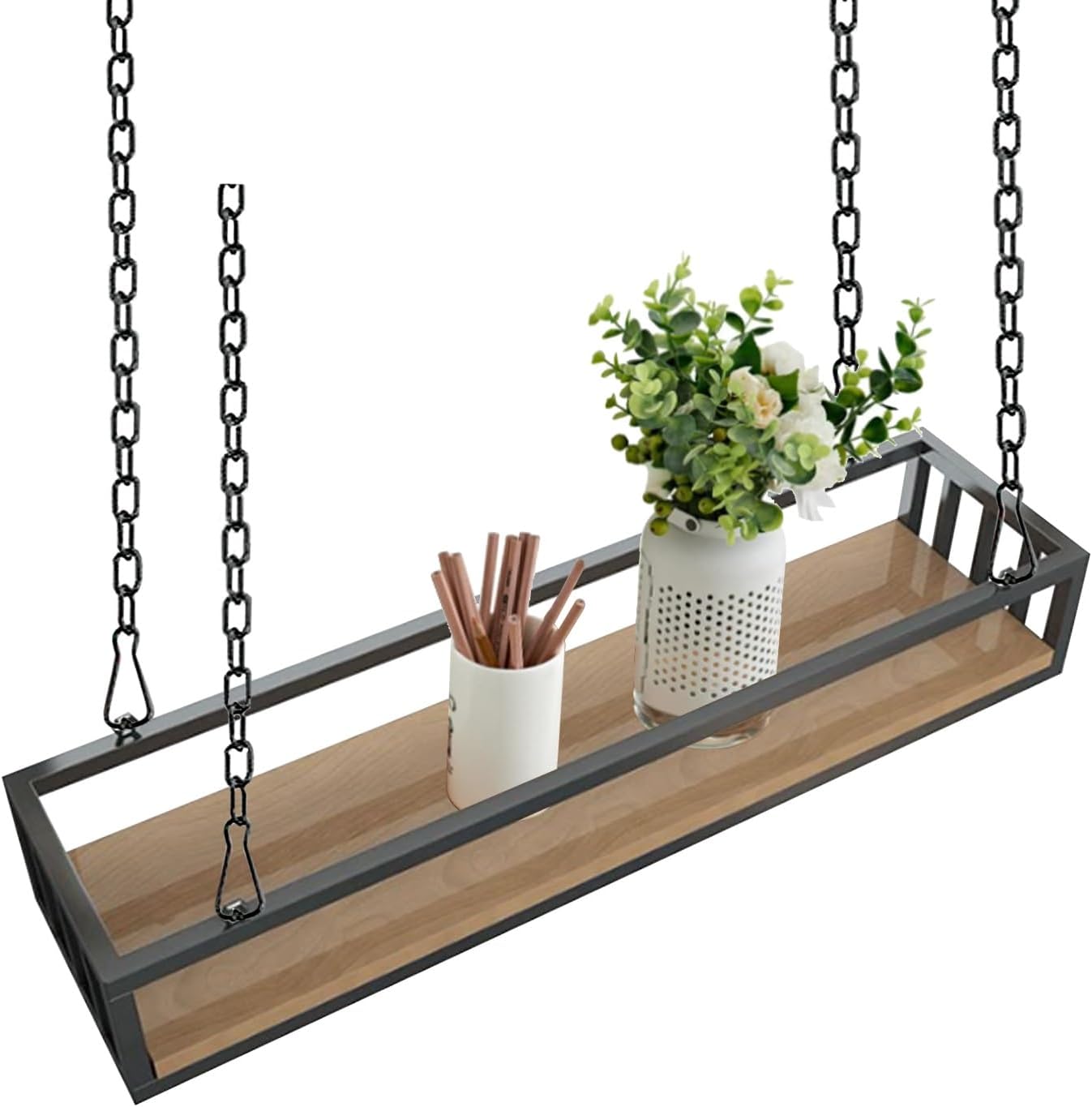 Ceiling Shelf Kitchen Pot Rack/Pan Racks Hanging Shelving - Creative F